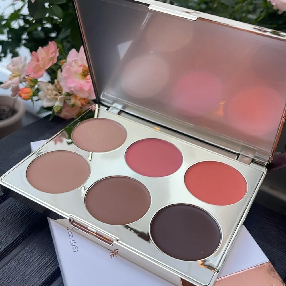 Iconic London - Multi-Use Cream Blush, Bronze & Highlight Cream Palette